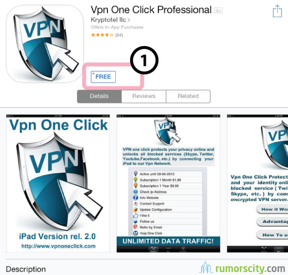 vpn one click professional ipa