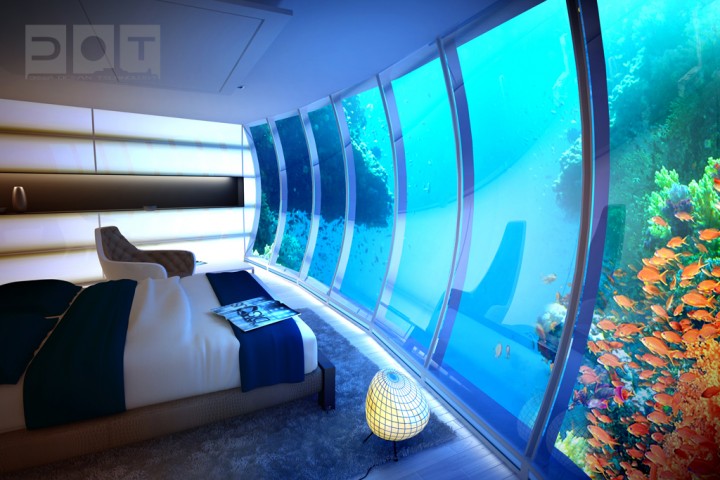 Explore The Underwater World From The Comfort Of Your Bedroom In This Underwater Hotel-08