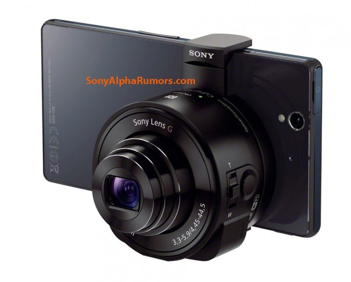 Sony Lens Camera DSC-QX10 and DSC-QX100-01