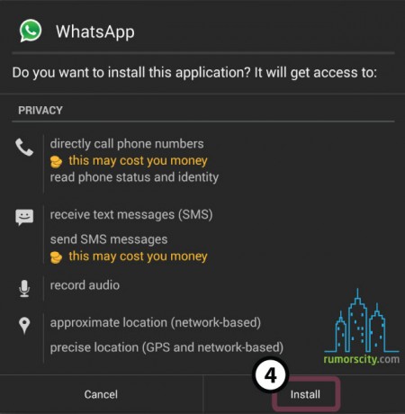 how to download whatsapp on a samsung tablet without a phone number