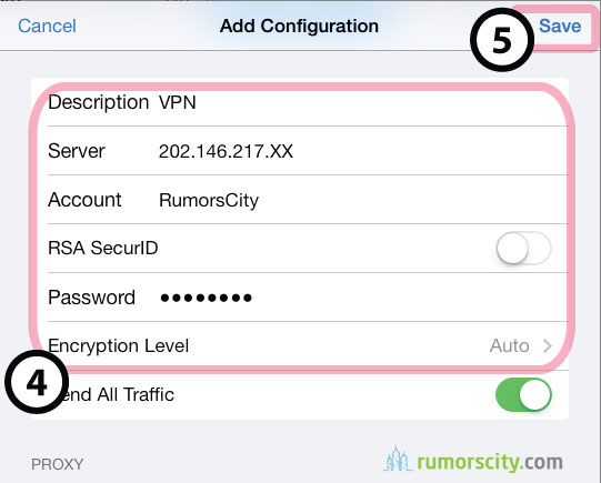 How to set VPN on iPhone iPad and any other iOS devices