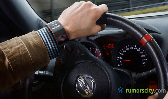 Nissan-unveils-Nismo-concept-smartwatch-connects-car-and-driver-01-2