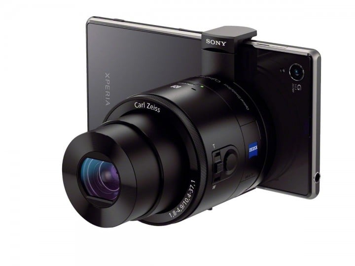 Sony announce QX10 and QX100 Cyber-shot lenses