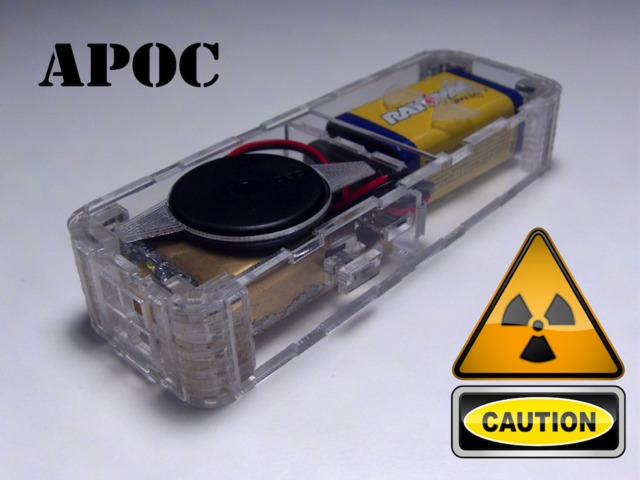 Unboxing of APOC Mini Radiation Detector