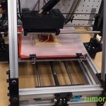 3D Food Printer printing Pizza (Video)