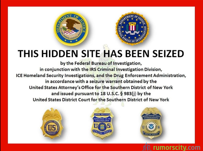 FBI seized underground drugs market website Silk Road founder arrested