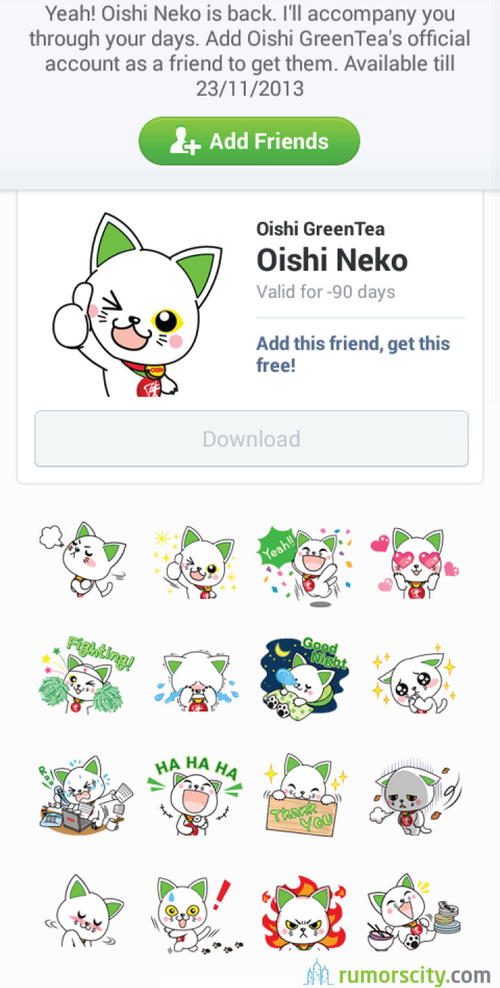 Oishi-Neko-Line-sticker-in-Thailand-02