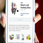 Moon’s Job Hunting Story Line sticker in Egypt