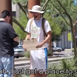 Homeless Man Gives $20 To Those That Gave Him A Helping Hand