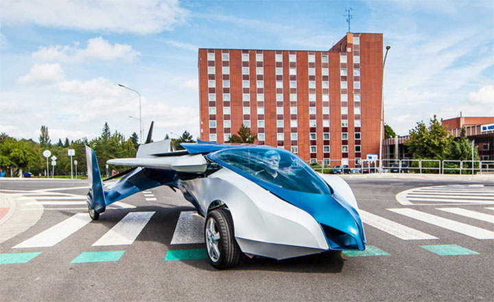 Looks Like Flying Cars Does Not Only Appear On Movies. It Is Here Now