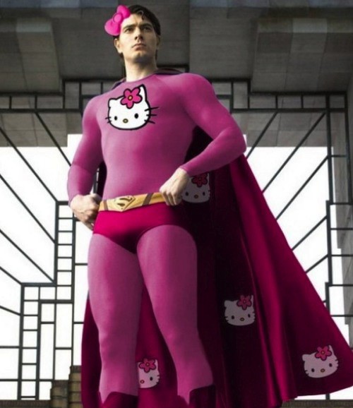 Superheroes With A Hello Kitty Makeover This is Hilarious-06