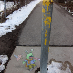 This Man Made The City More Colorful With Chalk Art