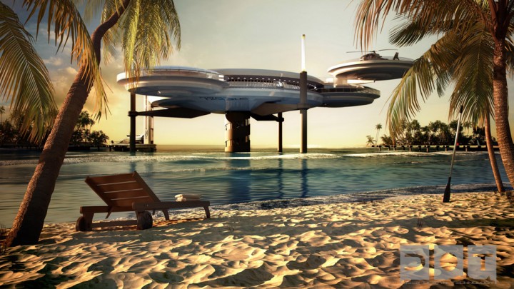 Explore The Underwater World From The Comfort Of Your Bedroom In This Underwater Hotel-10