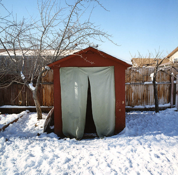 Backyard Entrance to Shelter, Salt Lake City, Utah