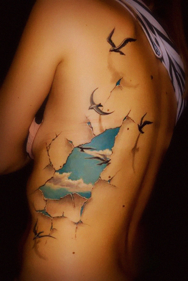 3D Tattoos That Are So Realistic That It Will Blow Your Mind-09