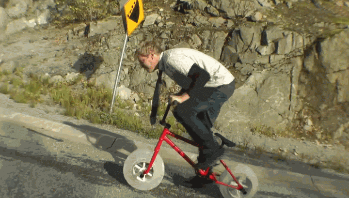 First Bicycle With Ice Wheels They Are Really Awesome-02