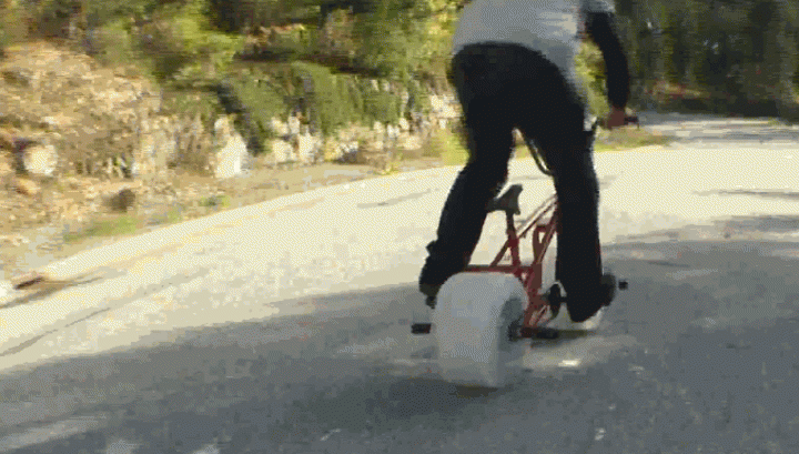 First Bicycle With Ice Wheels They Are Really Awesome-03