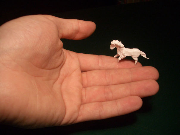 These Ten Tiny Origami Are Unbelievably Small Yet They Are