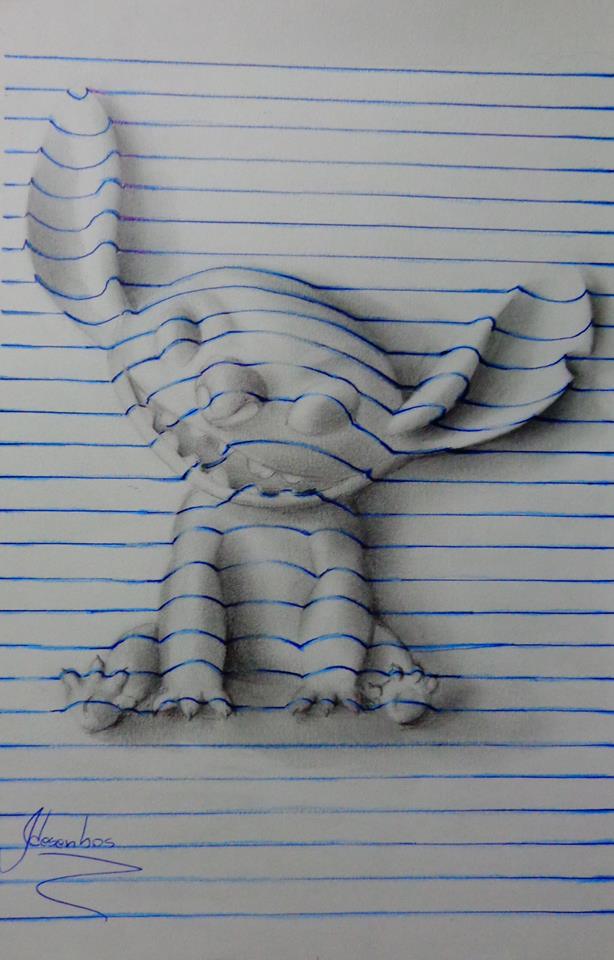 This 15-Year-Old Sketches Actually Look Like 3D Images Amazing-06