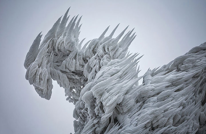 Extreme Weather Turned This Mountain Into A Magnificent Piece Of Art