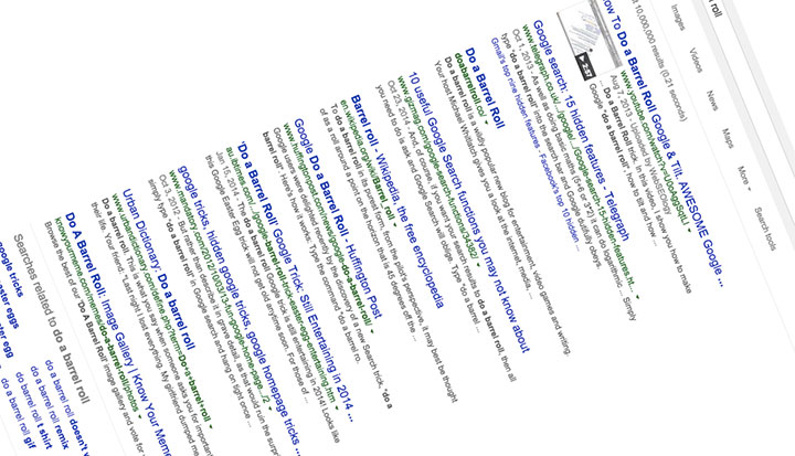 How To 101 - If you type do a barrel roll into your Google search, the  whole page will spin. Try it! 😁