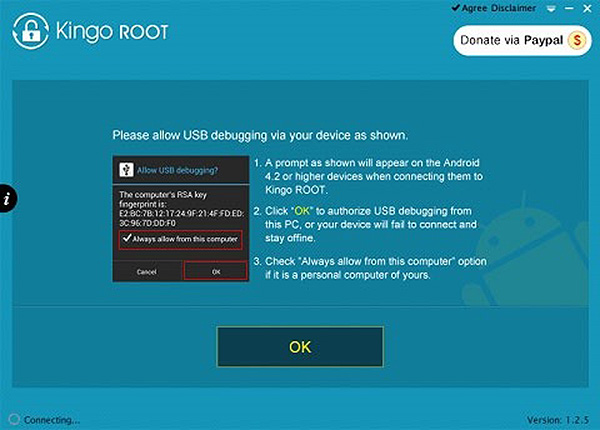 how to install kingo root apk successfully