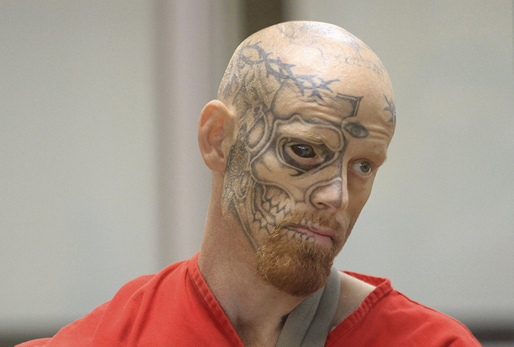 The Man Who Was Sentenced For Shooting A Cop Has A Tattoo On His Eyeball