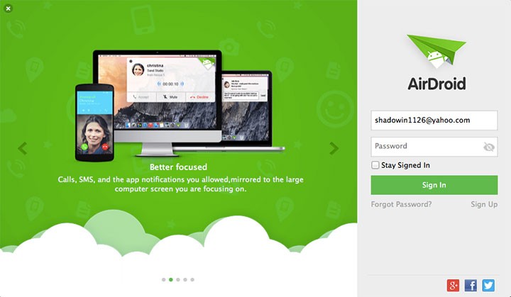 AirDroid 3.7.2.1 download the new version for ios