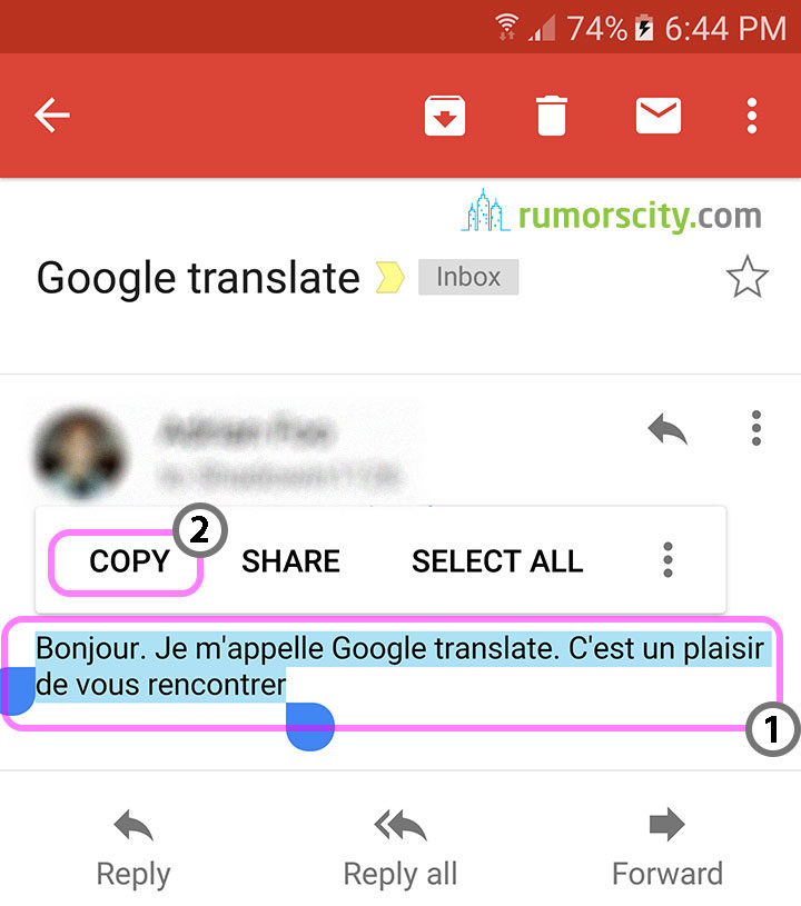 get the new version of google translate works in any app