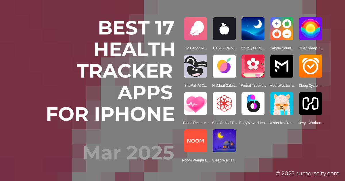 Best 17 Health Tracker Apps For iPhone