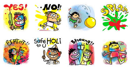 Image result for happy holi stickers Image result for happy holi stickers
