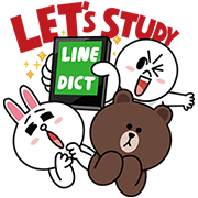 Let's study with LINE Dict