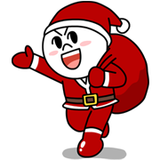 LINE Christmas Special Line Sticker - Rumors City