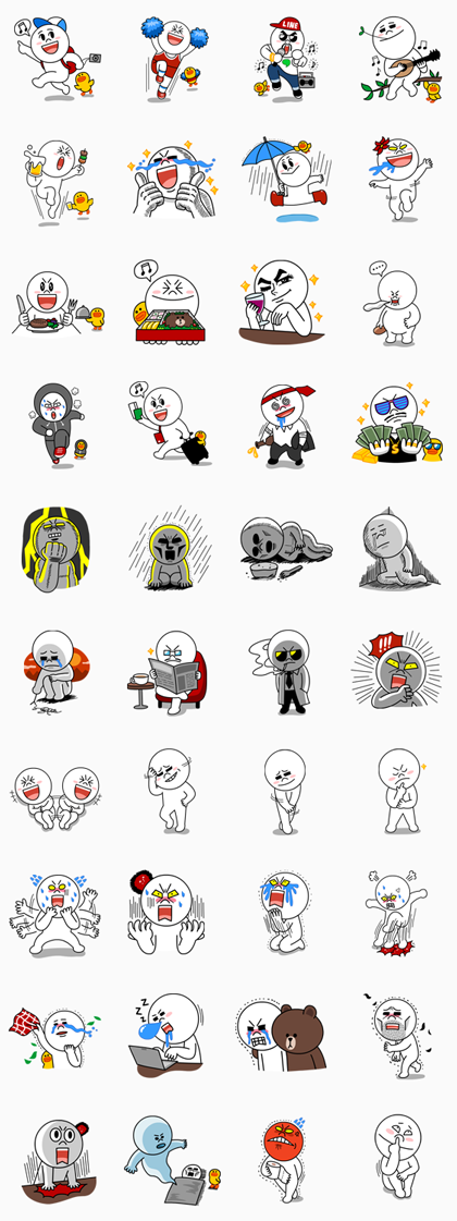 Moon: Special Edition Line Sticker - Rumors City
